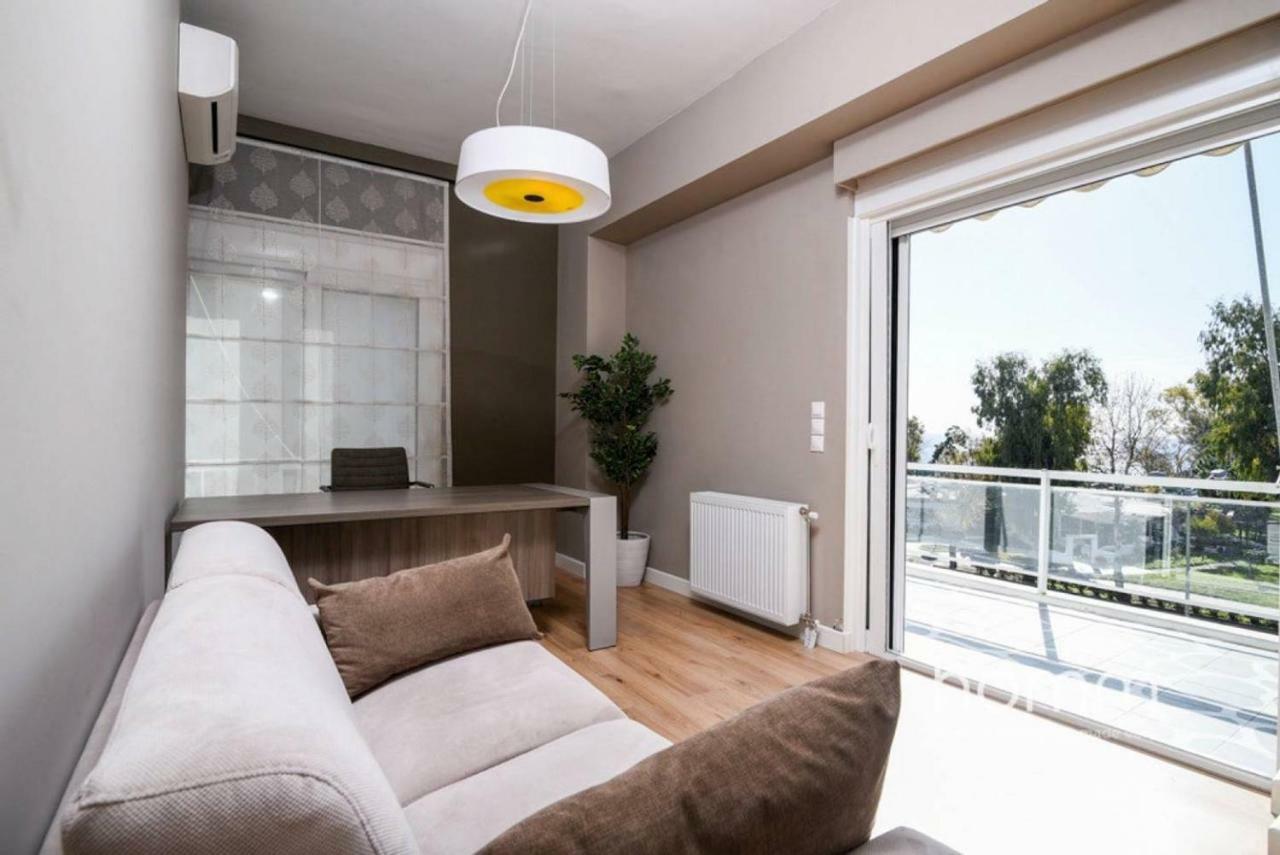 142M² Bright Alimos Apartment With Marina View Zewnętrze zdjęcie
