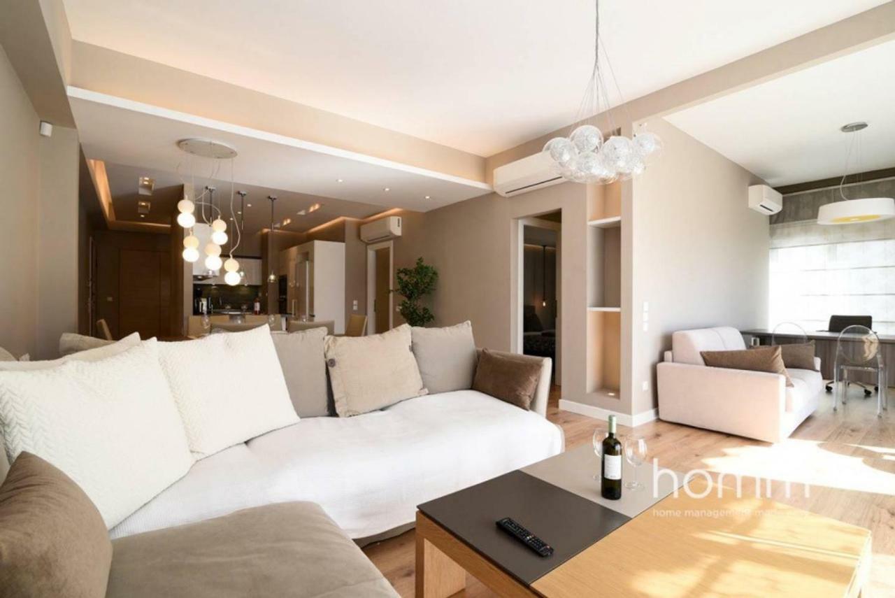 142M² Bright Alimos Apartment With Marina View Zewnętrze zdjęcie