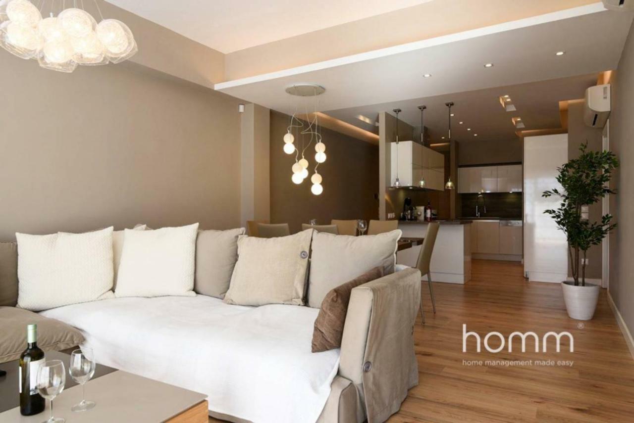 142M² Bright Alimos Apartment With Marina View Zewnętrze zdjęcie
