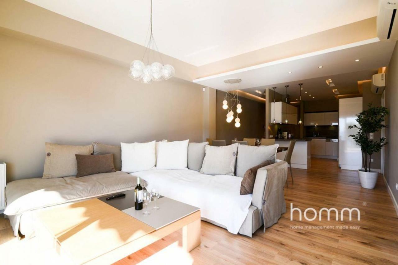 142M² Bright Alimos Apartment With Marina View Zewnętrze zdjęcie